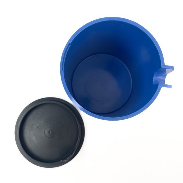 Blaue Vintage-Sahneknnchen von Stelton
