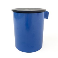 Blaue Vintage-Sahneknnchen von Stelton