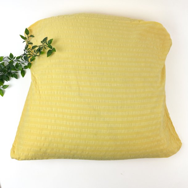 Gelber Retro-Kissenbezug