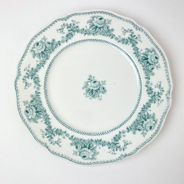 Blomstret vintage tallerken fra Johnson Bros