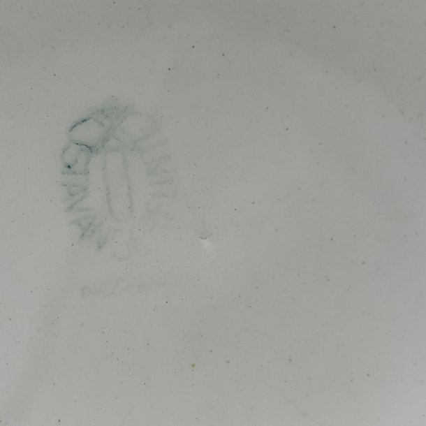 Vintage dyb tallerken - Stavangerflint, Norge