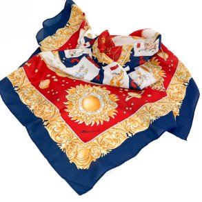 Farverigt vintage t�rkl�de