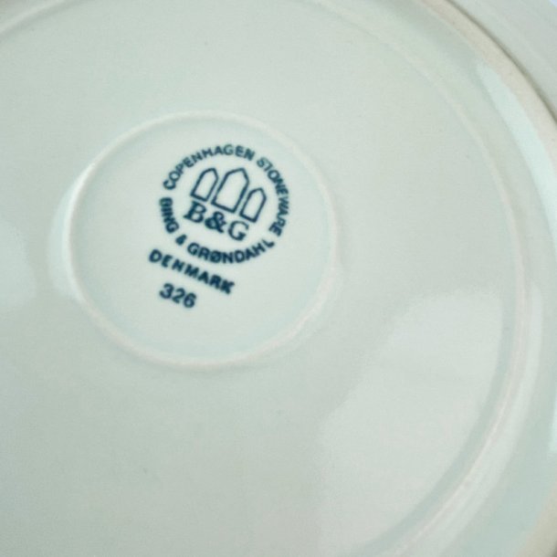 Dessertteller - Schsische Blume, B&G Nr. 326