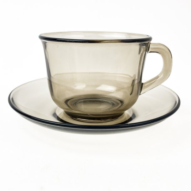 Retro kop i rgfarvet glas