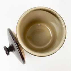 Vintage marmeladekrukke i stent�j