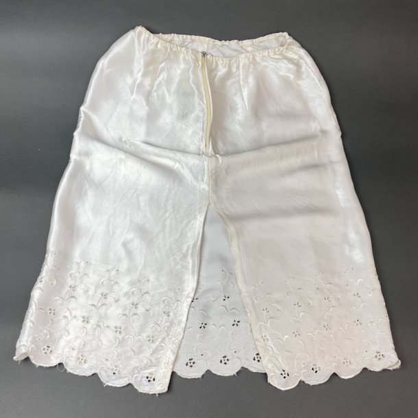Vintage silkeundersk�rt str. S