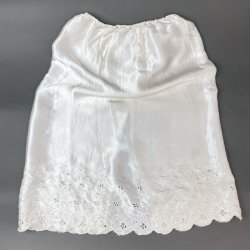 Vintage silkeundersk�rt str. S