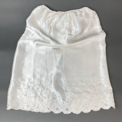 Vintage silkeundersk�rt str. S