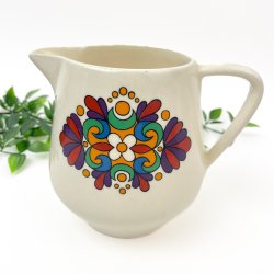 Farverig vintagekande fra 1970erne