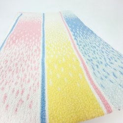 Pastellfarbenes Flanell-Babydecke