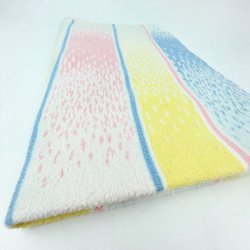 Pastellfarbenes Flanell-Babydecke