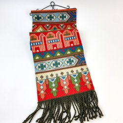 Fantastisk strikket klokkestreng