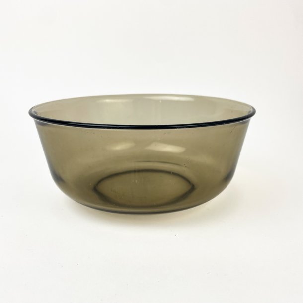Rgfarvet vintage glasskl -  18 cm