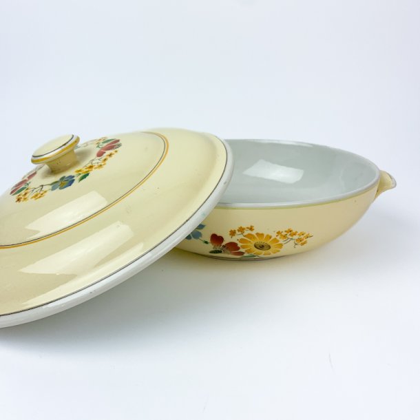 Servierschale mit Deckel - Elisabeth, Aluminia.