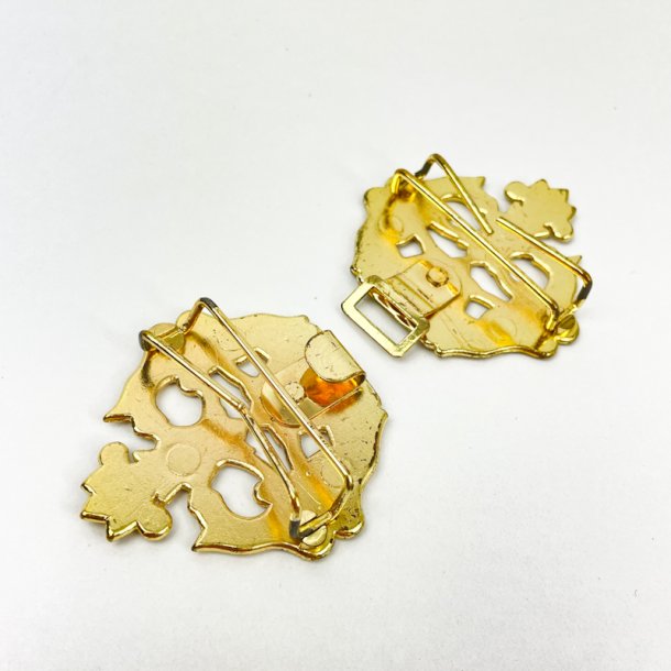 Vintage b�ltesp�nde i messing