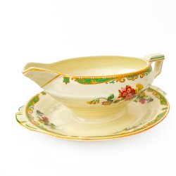 Farverig vintage sovsekande fra Grindley 