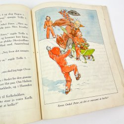 Vintage b�rnebog: Trillingerne og deres ny onkel