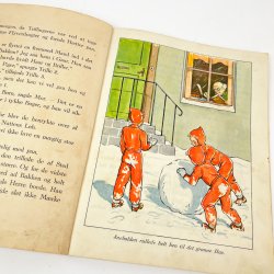 Vintage b�rnebog: Trillingerne og deres ny onkel