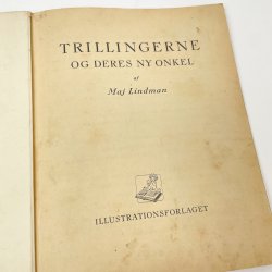 Vintage b�rnebog: Trillingerne og deres ny onkel