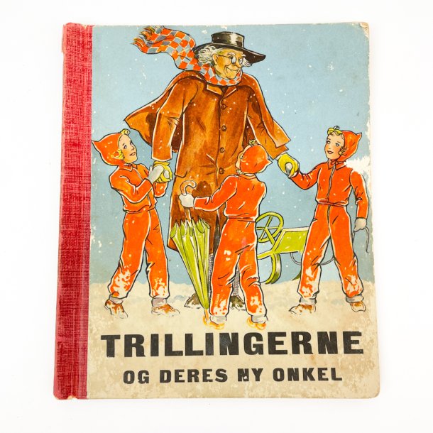 Vintage b�rnebog: Trillingerne og deres ny onkel