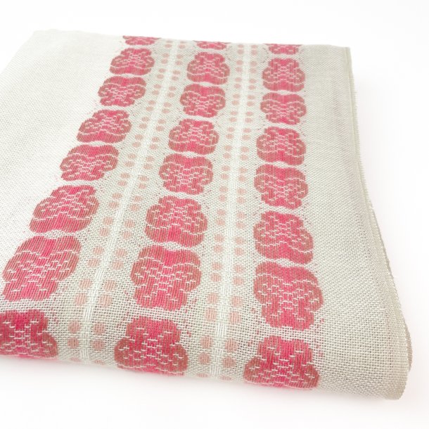 Retro dug i beige og rosa  240 cm