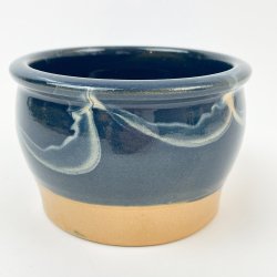 Blaue Heringskruke  Fuglede Keramik