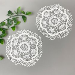 To hklede vintage flakoner