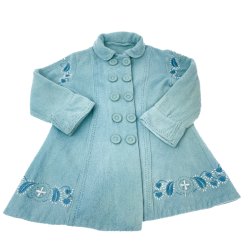 Vintage pigefrakke fra 1950erne  str. 12 r