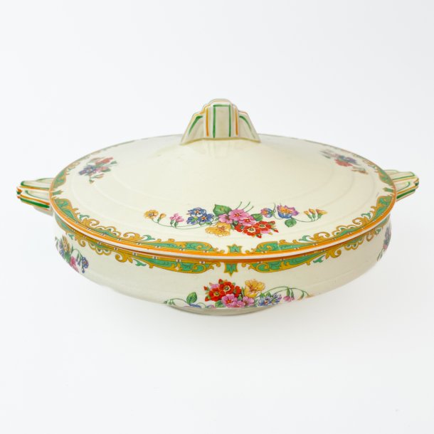 Schssel mit Deckel aus dem Ballarat-Service von Grindley, England