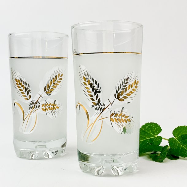 Sukkerglaseret Italiensk vintage drikkeglas 
