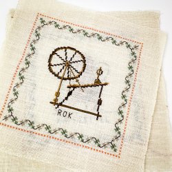 Vintage broderis�t med 8 motiver