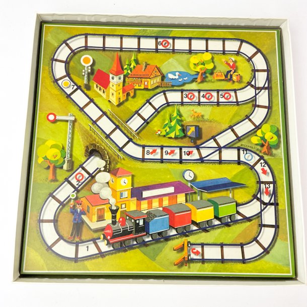 "Klar til afgang" - retro togspil