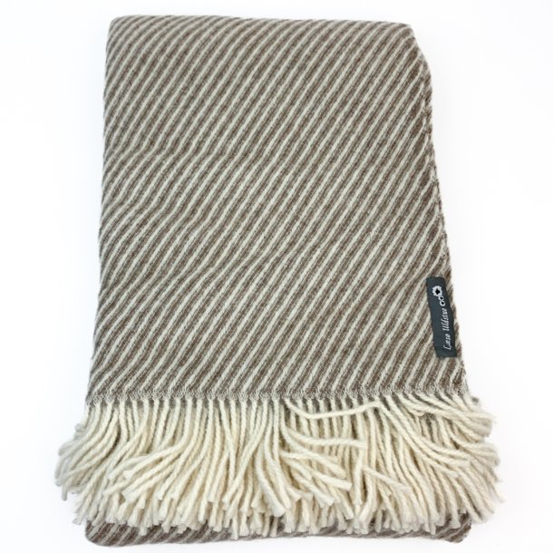 Lkker vintage plaid fra Ls Uldstue i 100 % uld.