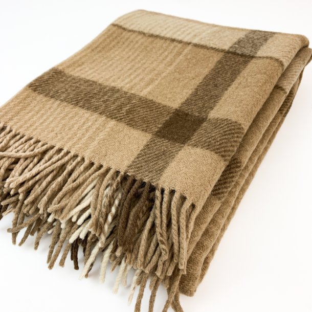 Vintage plaid i ren uld
