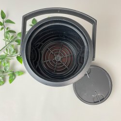 Hvid retro isspand - Rebild