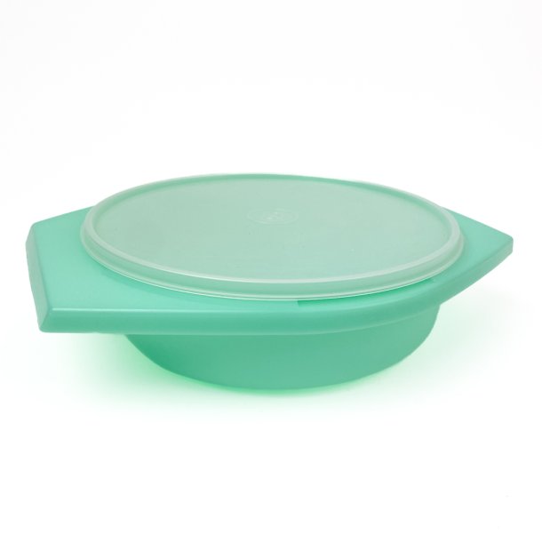 Mintgrn vintage Tupperware skl med lg