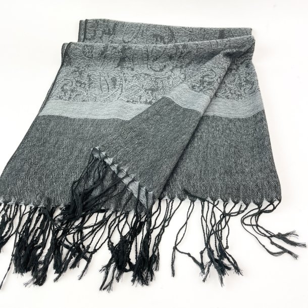 Mrkegr vintage pashmina trklde