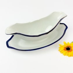 Saucenschale mit blauem Band  VILLEROY &amp; BOCH