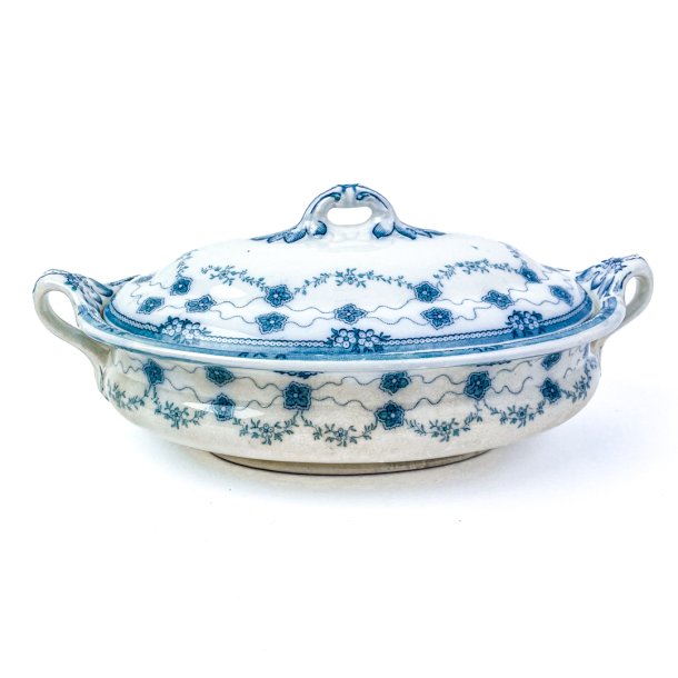 Antike Terrine - Vine, Cetem Ware ca. 1890.