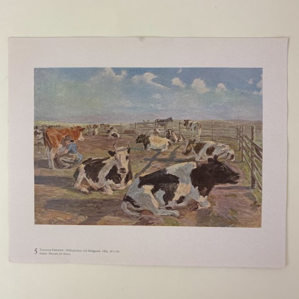 Alte Farbdrucke - 8 Stck.