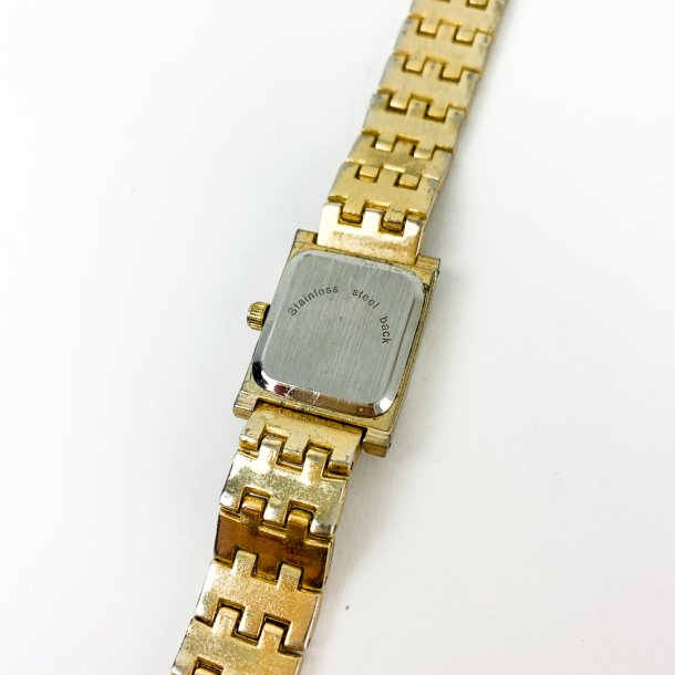 Vintage dame armbndsur med sten 