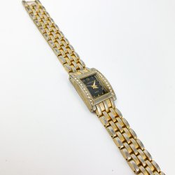 Vintage dame armbndsur med sten 