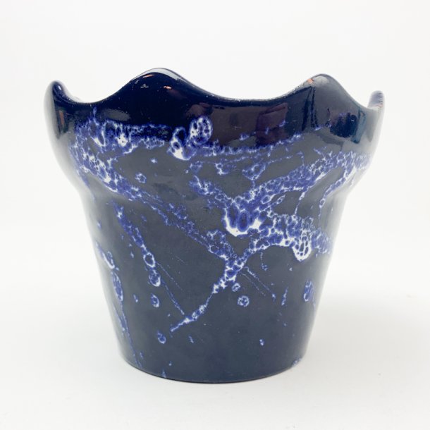 Glasierter Keramik-Blumentopfbertopf