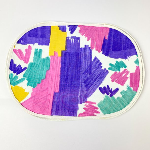 Fire fede 80'er dkkeservietter 