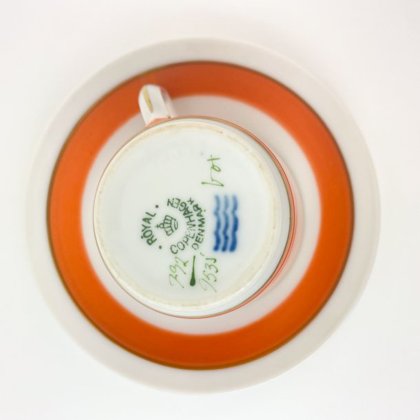 Espressokop, orange - Royal Copenhagen 9535/792
