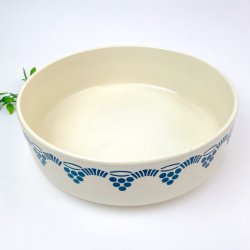 Antikes Waschschssel-Set aus Fayence