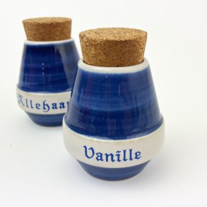 Bl vintage krydderikrukke fra Sholm