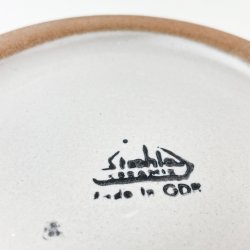 Kleine Retro-Servierplatte  Strehla.