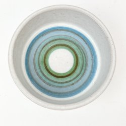 Kleine Retro-Servierplatte  Strehla.