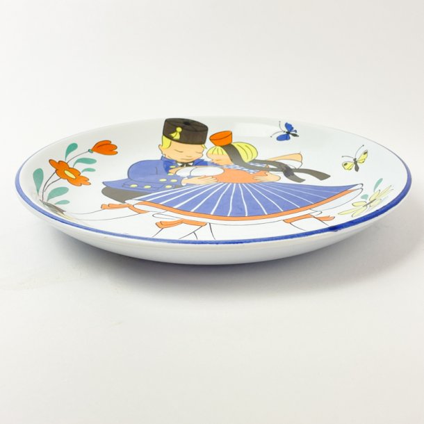 Vintage brnetallerken - Wchtersbach, 50'erne